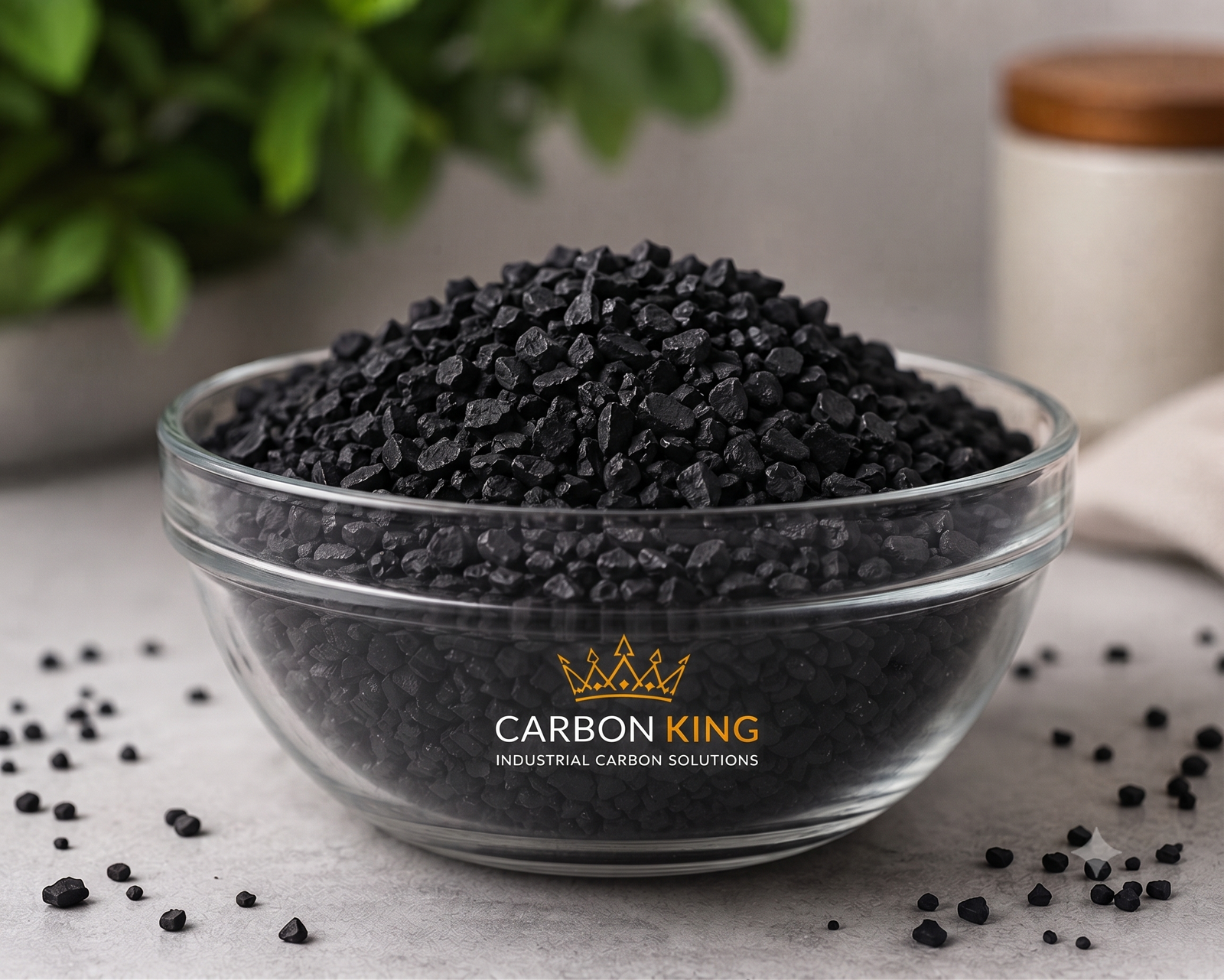 Granular activated carbon (GAC) granules