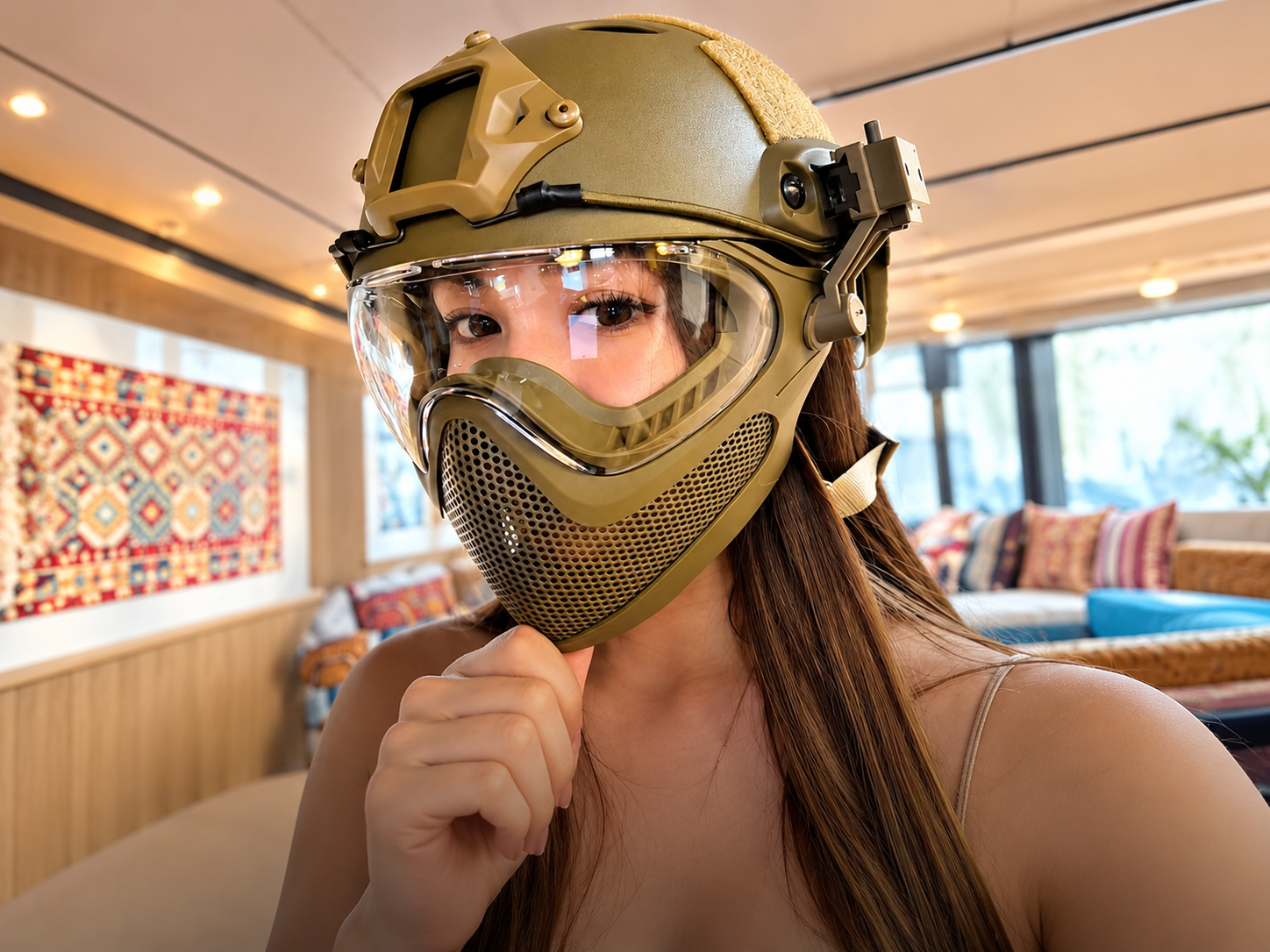 Respirators and gas masks